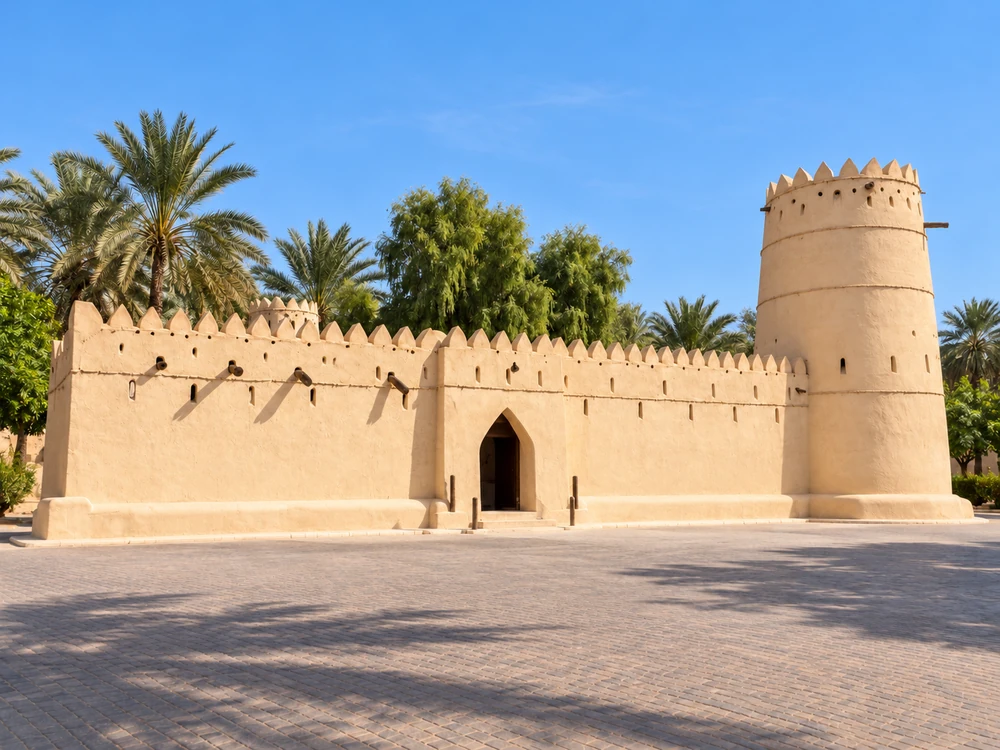 Historic fort and heritage architecture in Al Ain