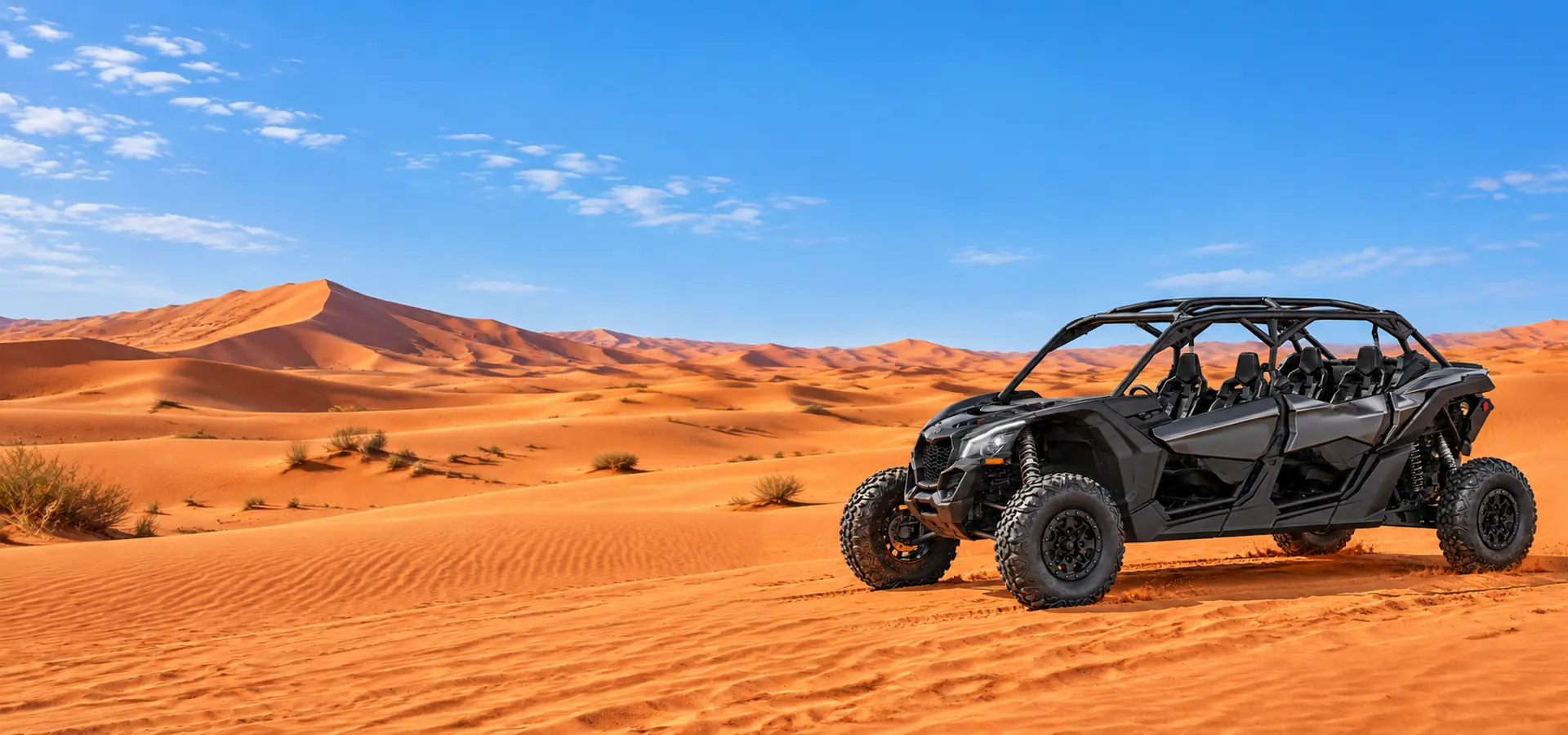 Can-Am 1000cc 4-Seater Dune Buggy Self-Drive Dubai 30 Minutes