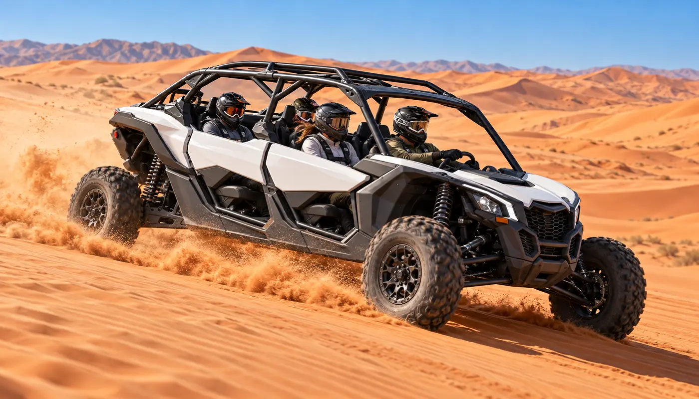 Can-Am 1000cc 4-Seater dune buggy self-drive Dubai