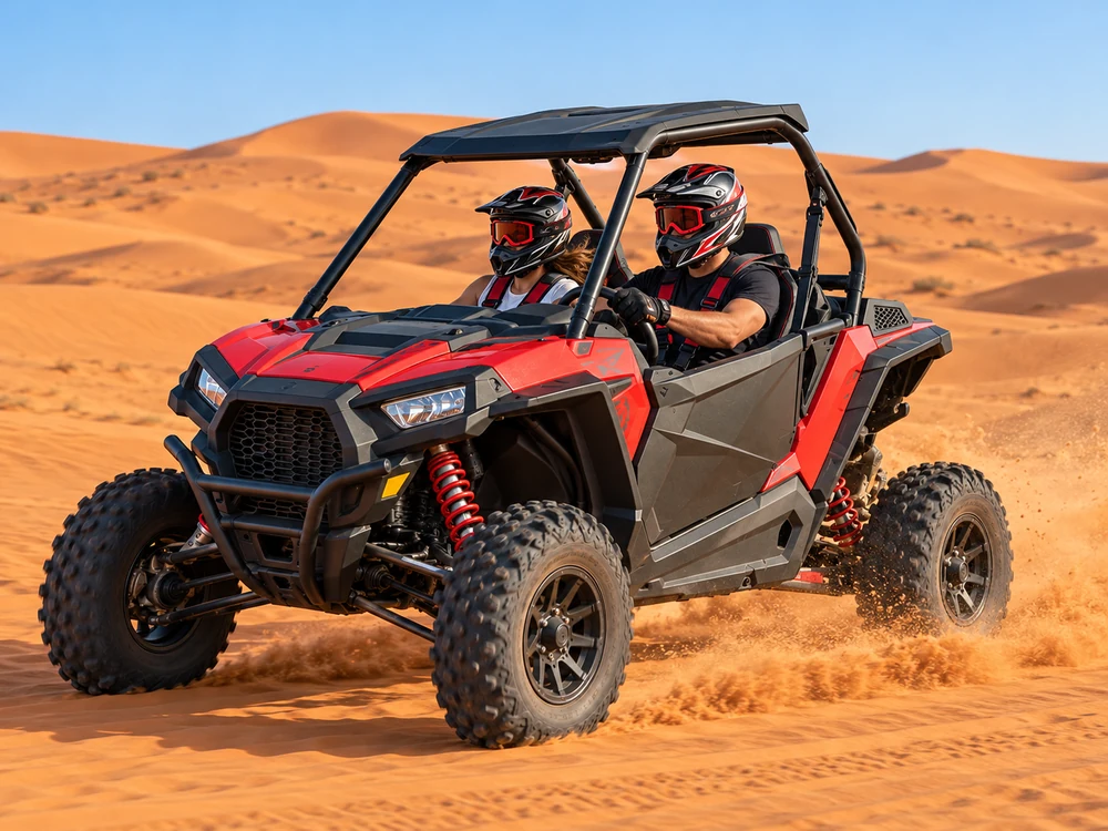 30-minute Polaris 2-Seater dune buggy self-drive Dubai