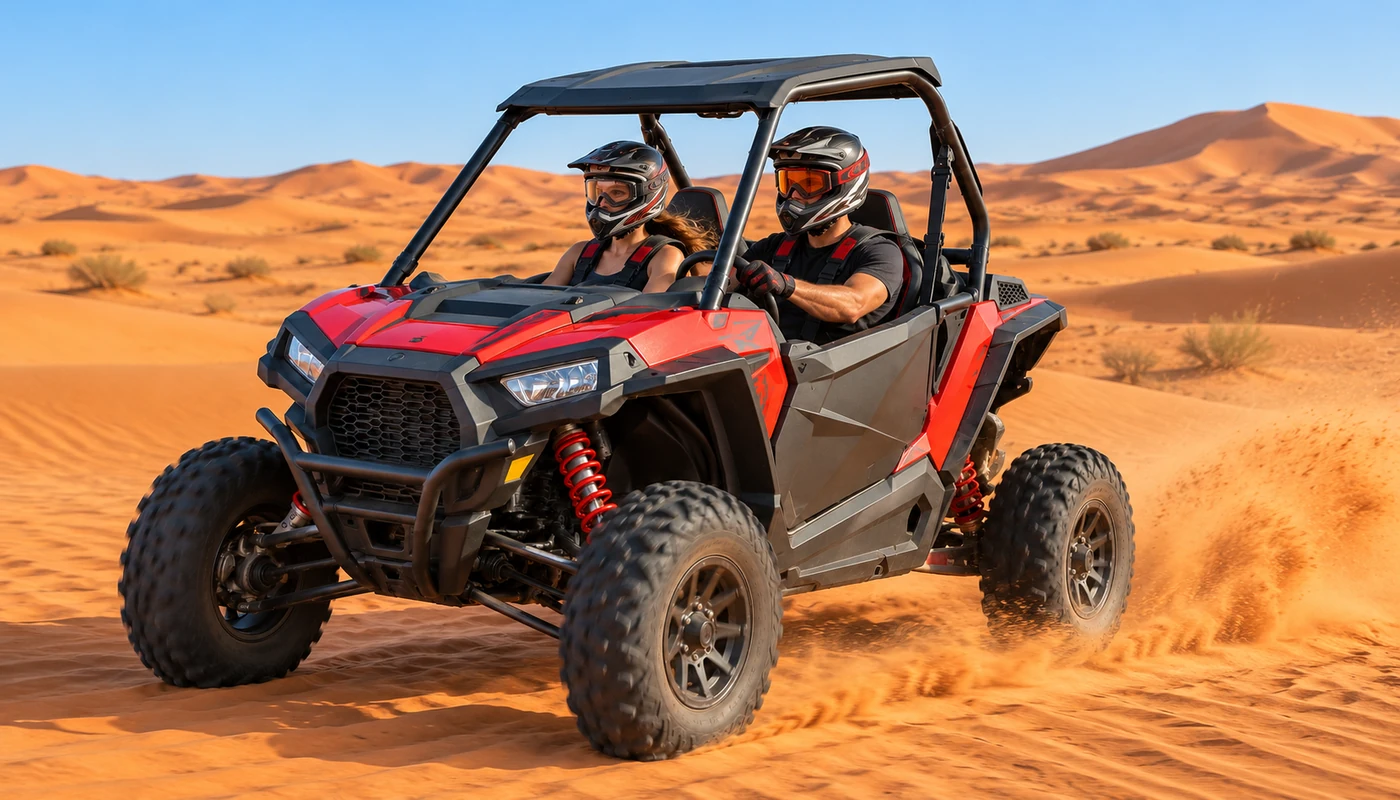 Polaris 1000cc 2-Seater 60-minute self-drive dune buggy Dubai