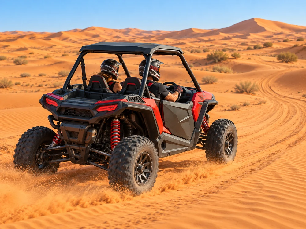 60-minute Polaris 2-Seater dune buggy self-drive Dubai