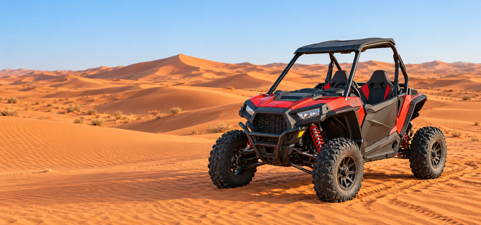 Polaris 1000cc 2-Seater Dune Buggy Self-Drive Dubai 60 Minutes