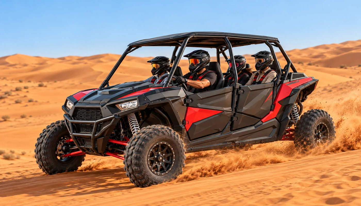 Polaris 1000cc 4-Seater 30-minute self-drive dune buggy Dubai