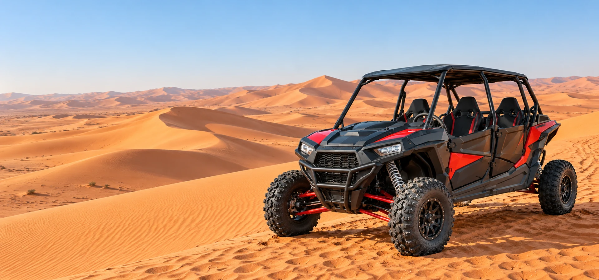 Polaris 1000cc 4-Seater Dune Buggy Self-Drive Dubai 60 Minutes